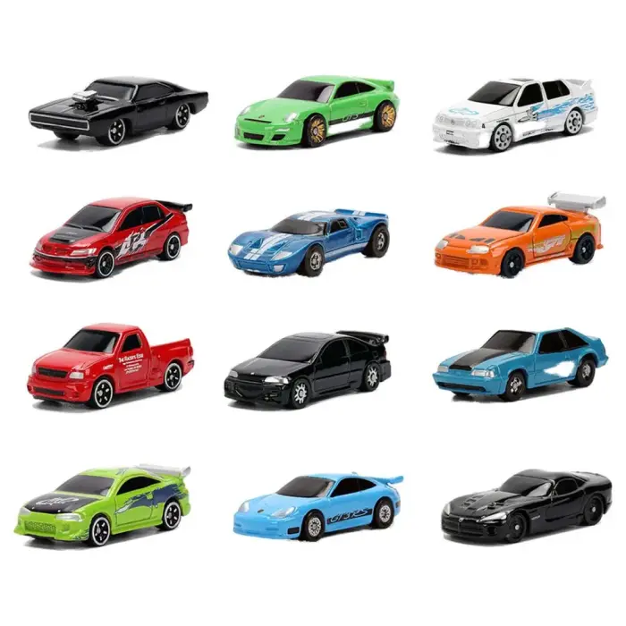 Fast & Furious valik metallist auto – 4 cm