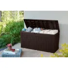 Uzglabāšanas kaste Comfy Storage Box 270L brūna Foto 3