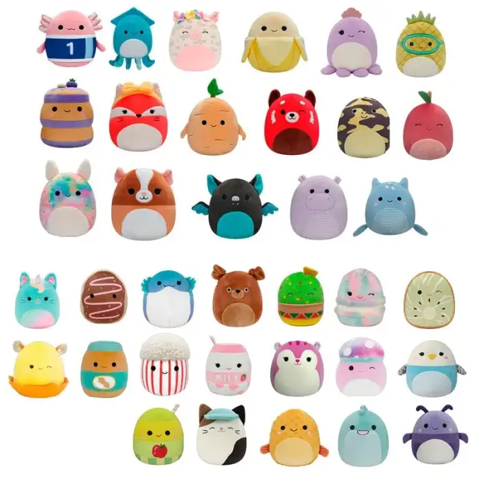 Squishmallows plīša rotaļlieta – 20 cm asorti