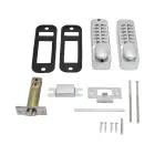 Code lock mechanical code lock keypad handle without batteries — Photo 6