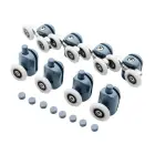 Rollers for shower cubicle set wheels 8 rollers — Photo 3