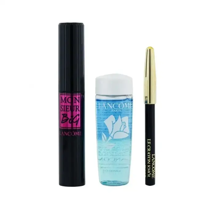 Set Lancome Mascara Monsieur Big Kit 01 10ml + Drama Liqui-Pencil Mini 08 0,5g + Bi-Facil Instant Eye Makeup Remover Mini 30 ml
