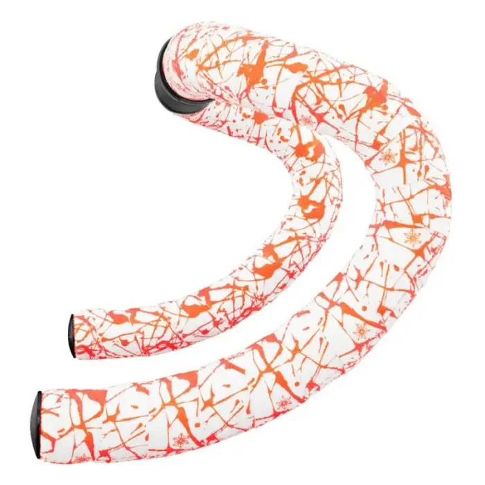 SUPACAZ SUPER STICKY SPLAT wrap white orange