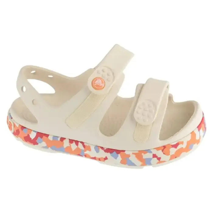 Crocs Crocband Cruiser Glow Confetti Band Sandal K 212527-2MK Beige 28/29 - rozmiar_EU: 33/34
