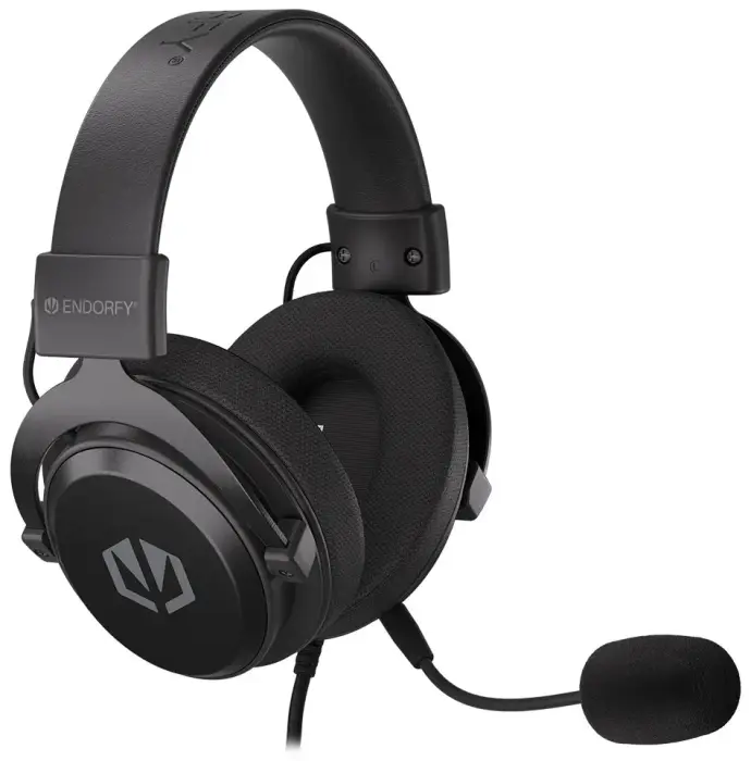 Endorfy headset VIRO Infra / drátový / s mikrofonem / 3,5mm jack / juodas