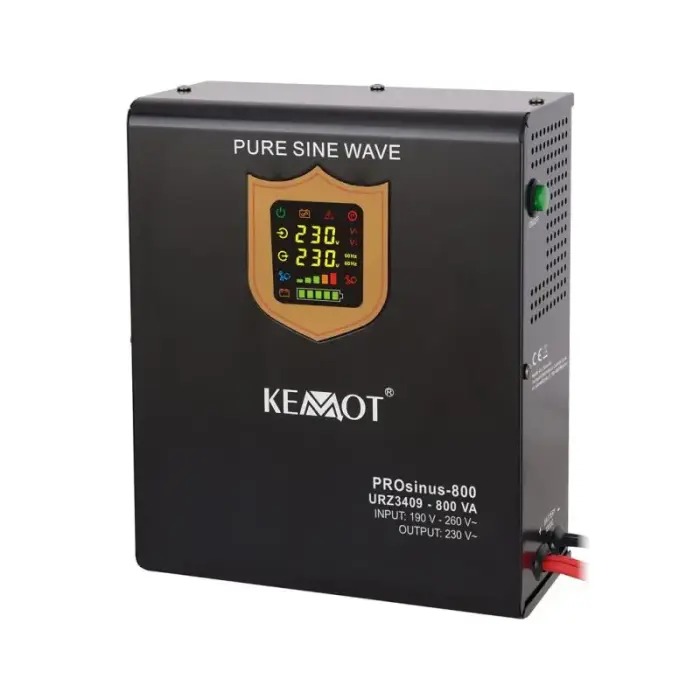 Настенный источник бесперебойного питания KEMOT PROsinus-800 800ВА / 500Вт