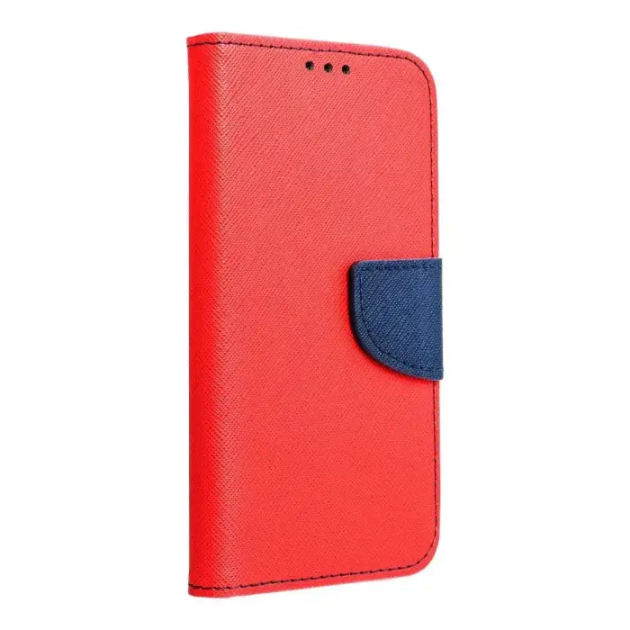 FANCY Wallet Case for iPhone 16 Plus - Red / Navy