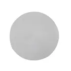 Chef table placemat, diameter 38 cm, white, round Photo