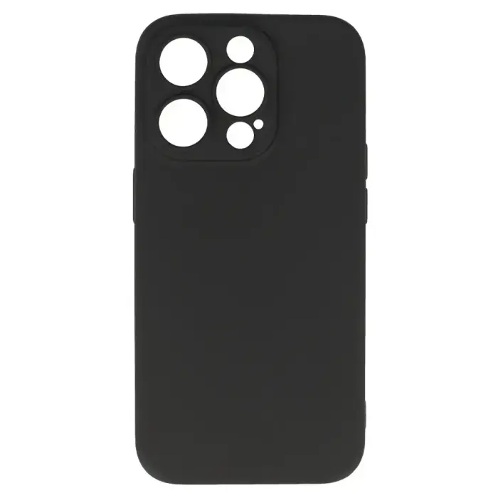 Back Case MATT for IPHONE 15 PRO Black Photo