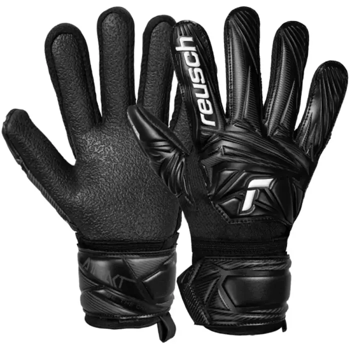 Reusch Attrakt Resist Goalkeeper Gloves 56 70 615 7700 Black 10,5