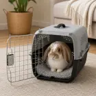 Dog carrier cat cage rabbit solid — Photo 14