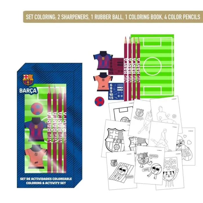 F.C. Barcelona Värvimiskomplekt