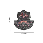Ghost Ship Skull Rubber Patch — Photo 5
