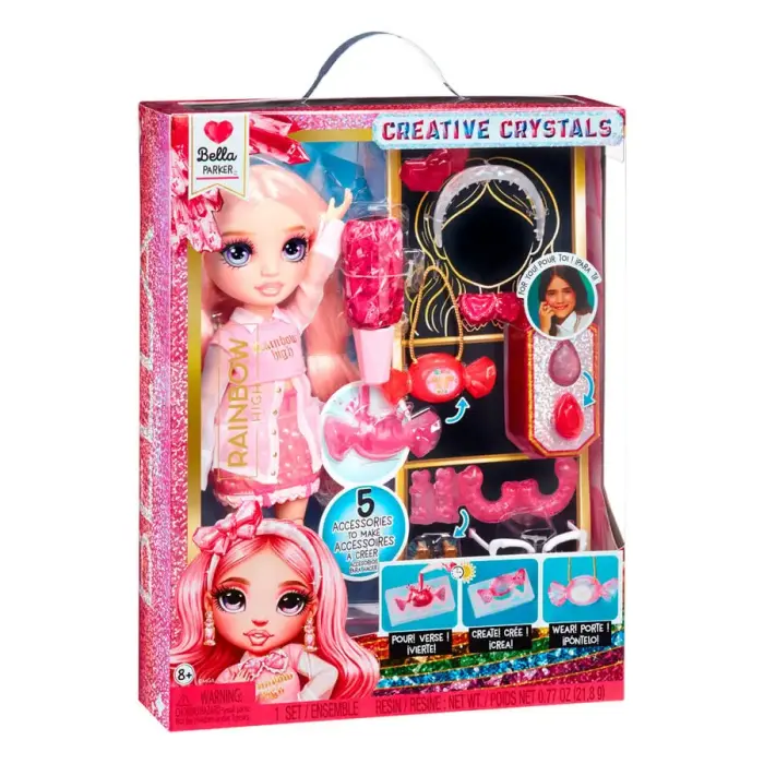 Rainbow High Crystal Fashion Bella nukk
