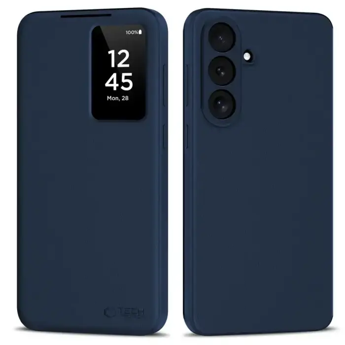 TECH-PROTECT SMART WALLET GALAXY S26 FE TUMŠI ZILS