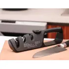 Knife sharpener kitchen scissors sharpening non-slip adjustment — Photo 4