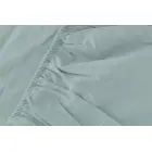 Microsatin fitted sheet 120x200 cm, mint, solid color Photo