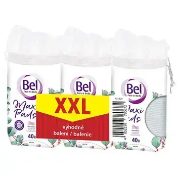Bel näo- ja kehahoolduskosmeetika (3 x 40 tk) – ovaalsed meigieemalduspadjad