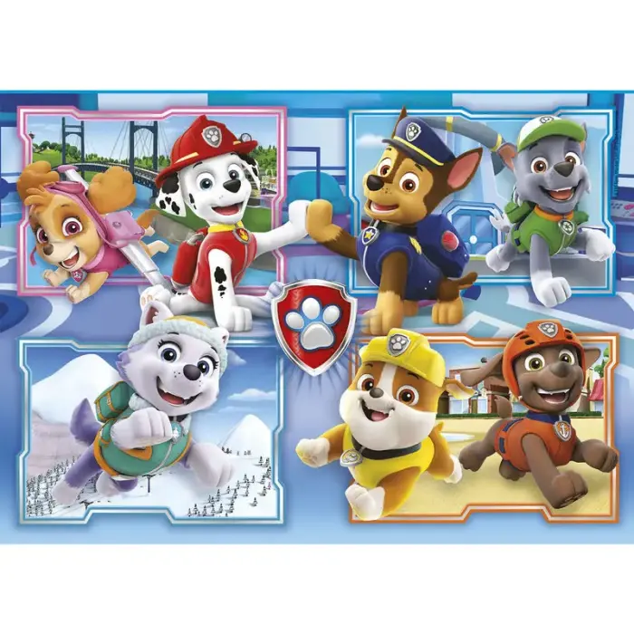 Paw Patrol puzzle 2x60 tk