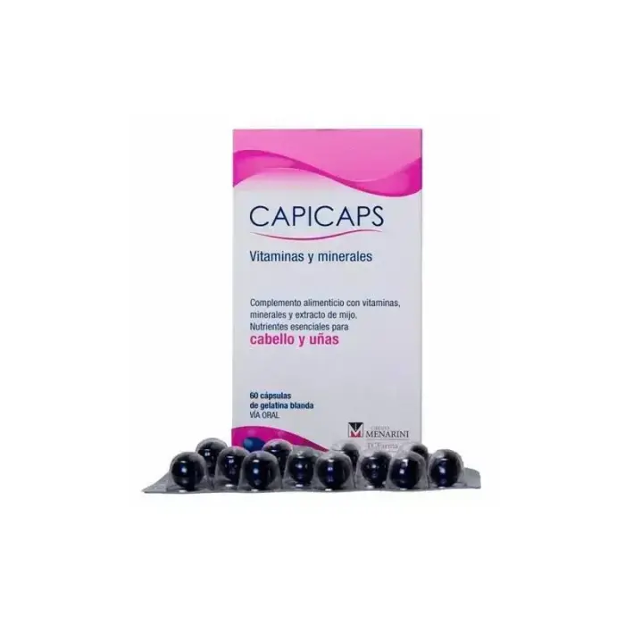Menarini Capicaps Волосы и Ногти 60 Капсул