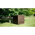 Deco Composter With Base 340L brown Photo