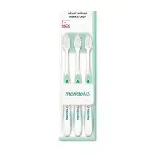 Meridol Set of soft toothbrushes, 3 pcs