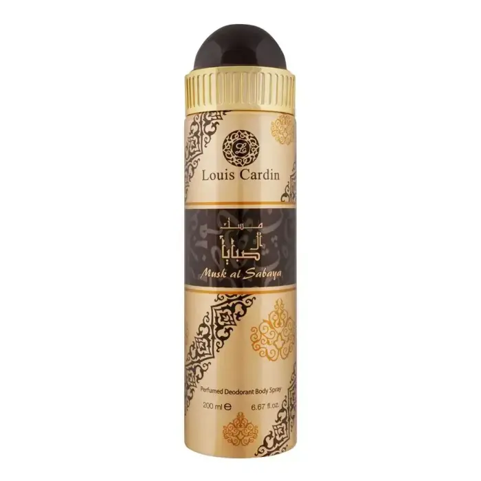 Louis Cardin, Musk Al Sabaya, Kūno purškiklis, 200 ml