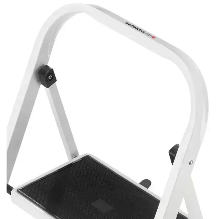 Folding step bench K40 BasicLine / steel / 2 steps, safety handle  Photo