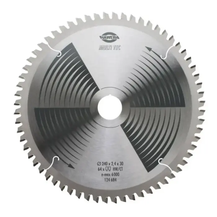 circular saw blade MULTI TEC WZ Z38 190 mm x 2,4 mm x 20 mm / 16 mm