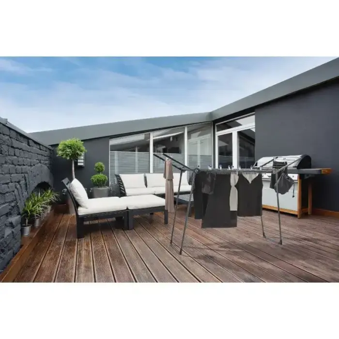 LEIFHEIT Veļas žāvētājs Pegasus 150 Solid Black Foto 7