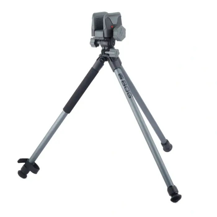 BOG DeathGrip Bantam alumīnija šaušanas statīvs – Gunmetal Gray