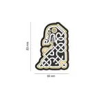 Northman Tribal Dragon Ship Head Rubber Patch — Photo 5
