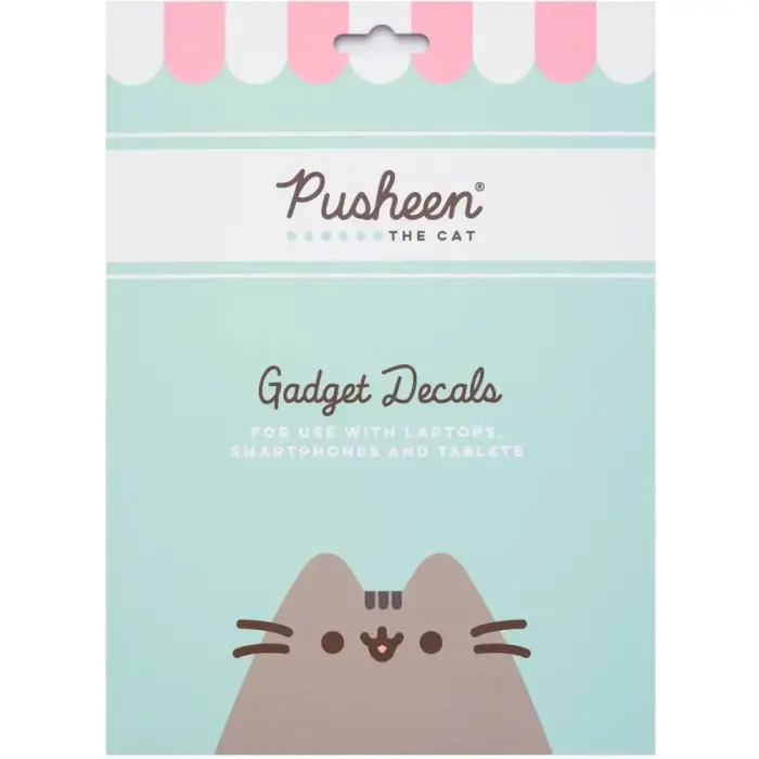 Pusheen reusable sticker set