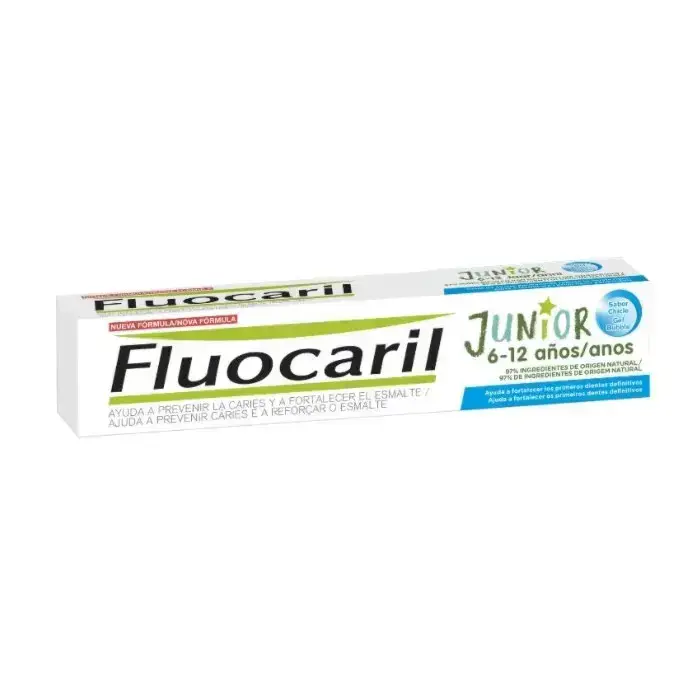 Fluocaril Junior Bubble Flavor Toothpaste 6-12 Years 75ml