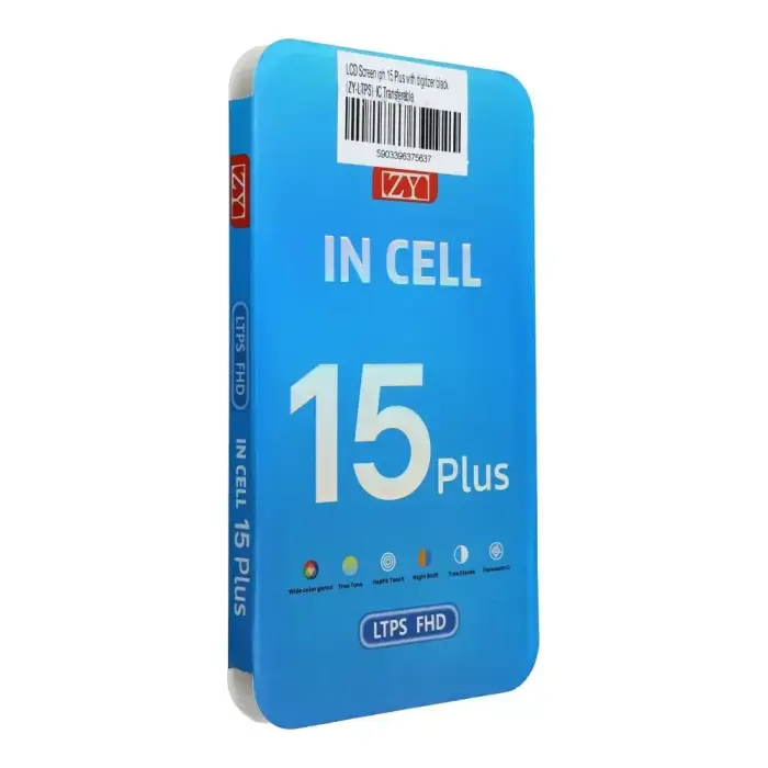 LCD ekraan iPhone 15 Plus puutetundliku ekraaniga, must (ZY-LTPS) IC Transferable