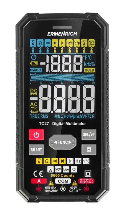 Ermenrich Zing TC27 Digital Multimeter Photo