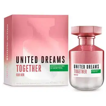 Benetton United Dreams Together For Her Eau de Toilette for Women 80 ml