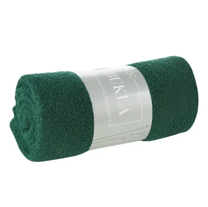 Eurofirany Bukla Microfiber Throw Blanket 150x200 cm Dark Green