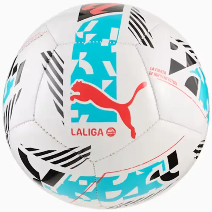 Puma Orbita Mini LaLiga jalgpall 084636-01 Valge 1