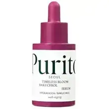 "Timeless Bloom Bakuchiol Revitalizing Serum - Anti-wrinkle facial serum with bakuchiol."