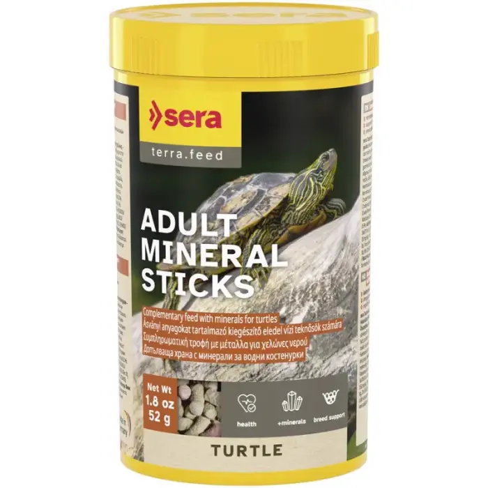 Turtle Food - Sera Turtle Adult Min.Sticks 250ml 52g