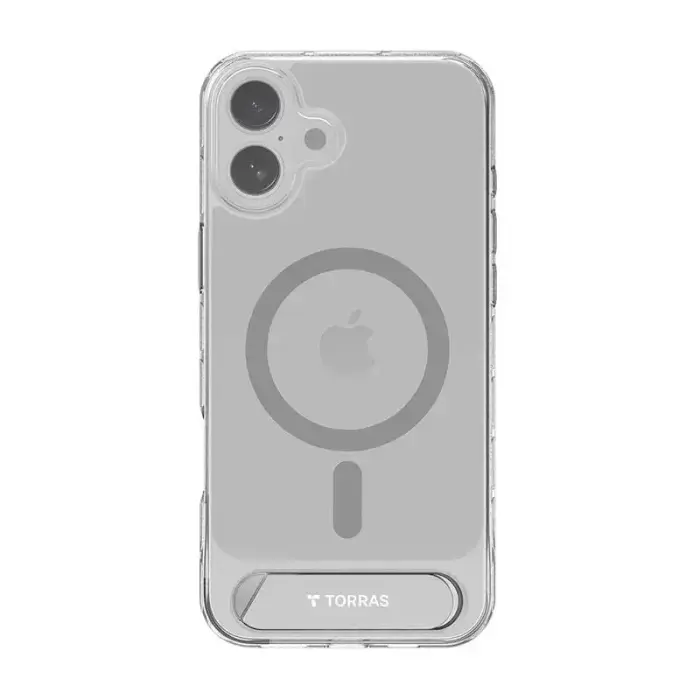 Torras Pstand seeria ümbris iPhone 16 jaoks (Läbipaistev)