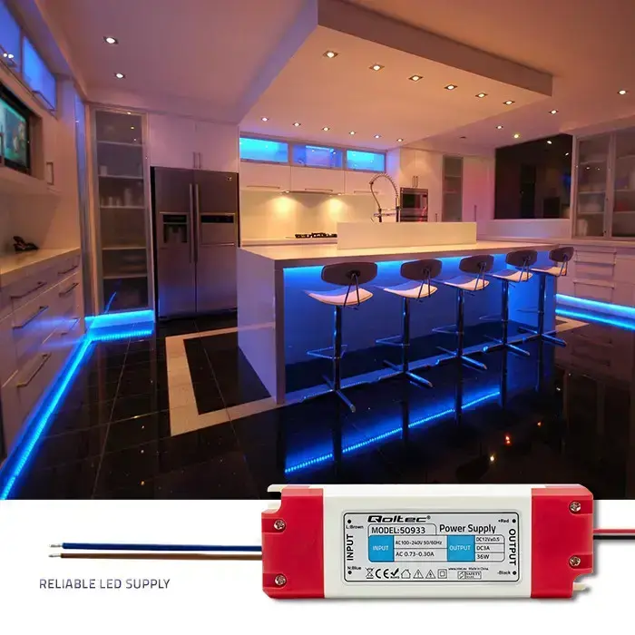 Qoltec LED Driver IP20 | 36W | 12V | 3A Photo