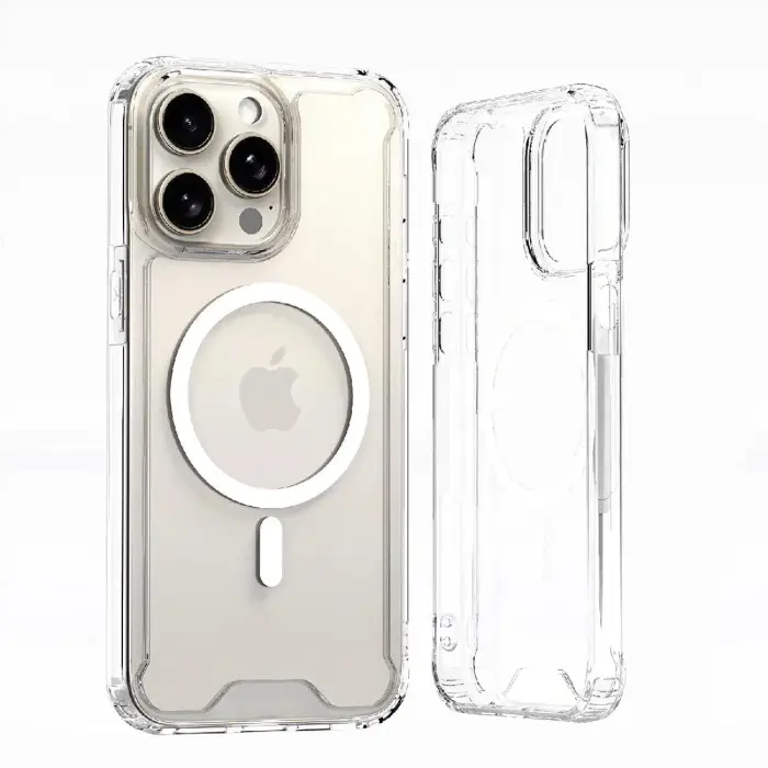 Clear Corner Case MagSafe vāks iPhone 16 - Caurspīdīgs