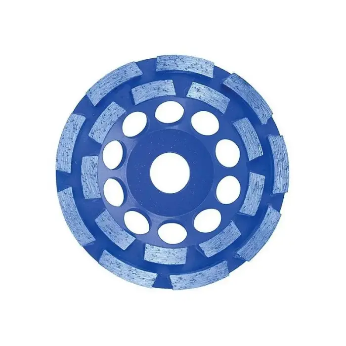 grinding wheel do szlifowania matriałow abrazyjnych Śr. 125 mm Mocowania: 22,2 mm  Segementy: brak Il. Seg: dwa rzędy