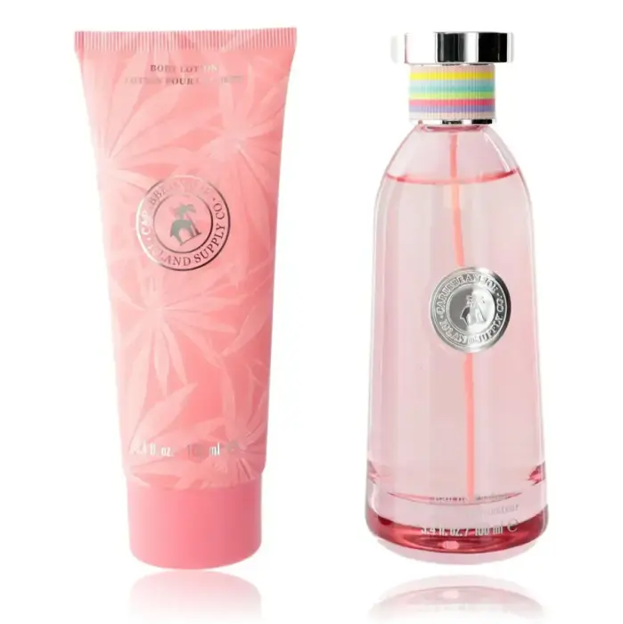 Caribbean Joe Island Supply Tropical Haven komplekts: parfimērijas ūdens 100 ml + mitrinošs ķermeņa losjons 100 ml (sievietēm)
