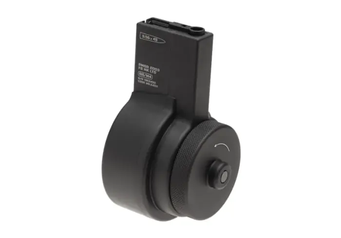 Būgno tipo dėtuvė M4 2150 šūvių (juoda)