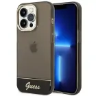 Guess Translucent Hardcase for iPhone 14 Pro - Black — Photo 1