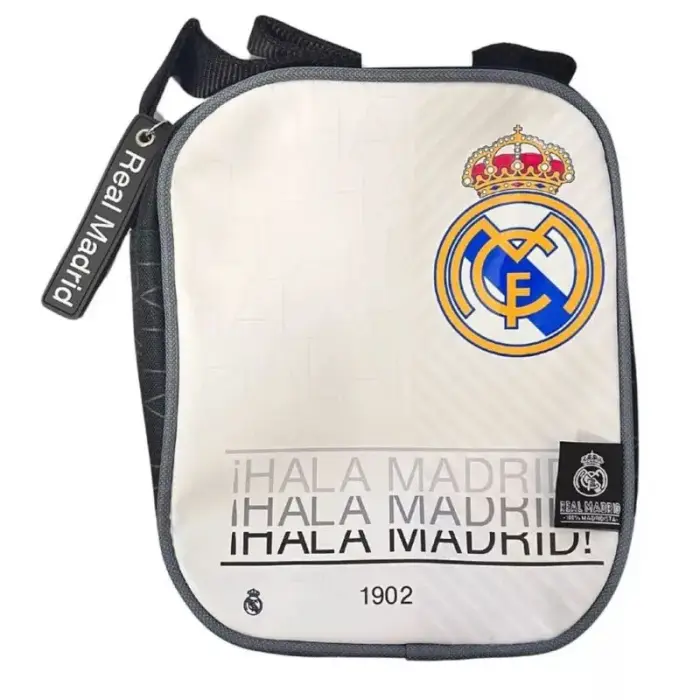 Real Madrid Hala Madrid Shoulder Bag BD92-01RM - Kolor: czarno-biały