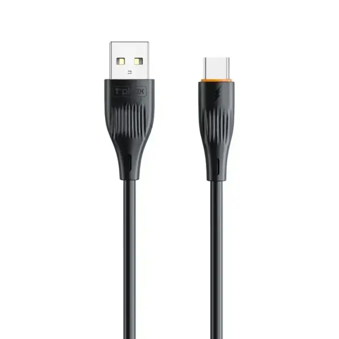 T-PHOX X-Lite USB-C Cable 1m 3A, Black